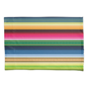 Traditionelles mexikanisches umfassendes Serape Kissenbezug