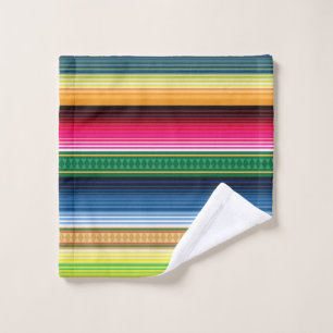 Traditionelles mexikanisches umfassendes Serape Waschlappen