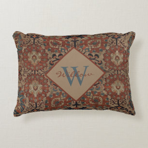 Traditionelles monogrammiertes orientalisch-persis dekokissen
