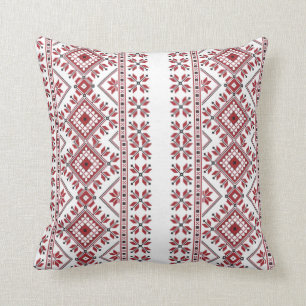 Traditionelles Motiv, traditionelles rumänisches  Kissen