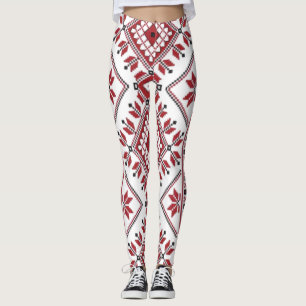 Traditionelles Motiv, traditionelles rumänisches  Leggings