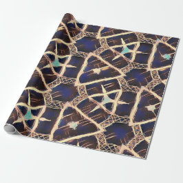 traditionelles Muster Geschenkpapier