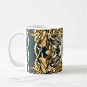 Traditionelles Ornament. Klassischer Vintager Back Kaffeetasse