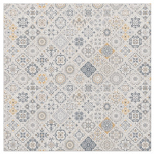 Traditionelles Ornament Portugiesisch und Spanisch Stoff