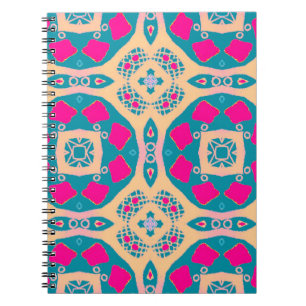 Traditionelles, peruanisches Patchwork, Fliesenmus Notizblock