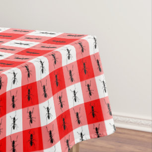 Traditionelles Picknick mit Ameisen Tischdecke