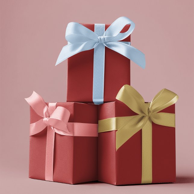 Traditionelles Rot - Papierblätter Geschenkpapier Set (Von Creator hochgeladen)