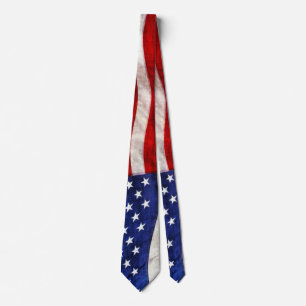 Traditionelles, rotes, weißes und blaues, patrioti krawatte