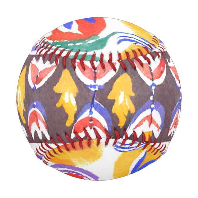 traditionelles rumänisches Dekor Baseball (Vorderseite)