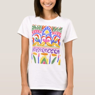 traditionelles rumänisches Dekor T-Shirt