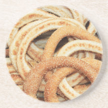 Traditionelles Rundbrot in Griechenland Rnd Unters