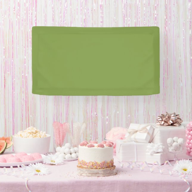 Traditionelles - sanftes grünes Banner (Party)