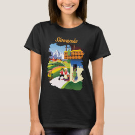 Traditionelles Slowenien T-Shirt
