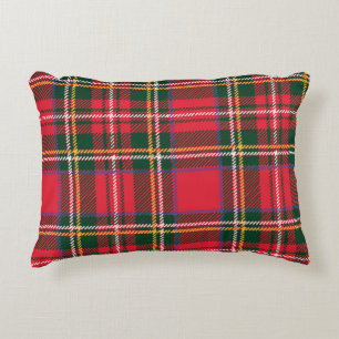 Traditionelles Tartan-Karo nahtloses Wallpaper Dekokissen