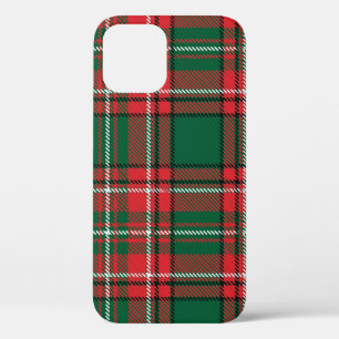 Traditionelles Tartan: rot-grünes Karomuster. Case-Mate iPhone Hülle