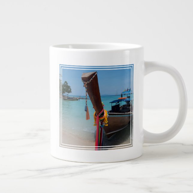 Traditionelles Thai-Boot Jumbo-Tasse (Rechts)