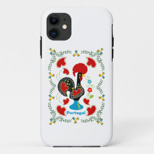 Traditionelles Verzeichnis Portugals in schwarz Case-Mate iPhone Hülle