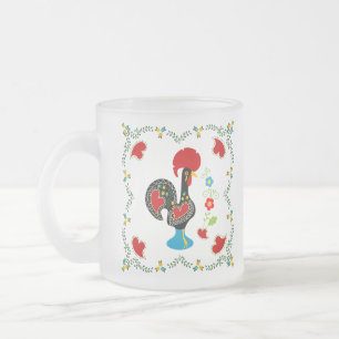 Traditionelles Verzeichnis Portugals in schwarz Mattglastasse