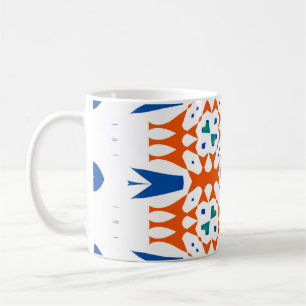 Traditionelles verziertes mexikanisches Talavera. Kaffeetasse