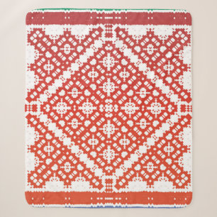 Traditionelles verziertes mexikanisches Talavera. Sherpadecke