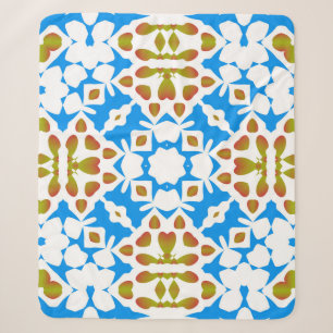 Traditionelles verziertes mexikanisches Talavera.  Sherpadecke