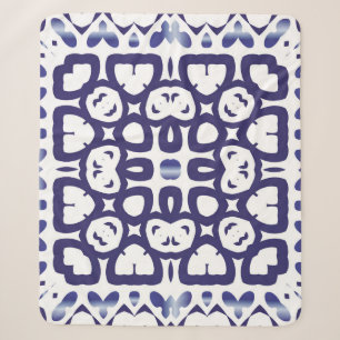 Traditionelles verziertes portugiesisches Azulejo. Sherpadecke