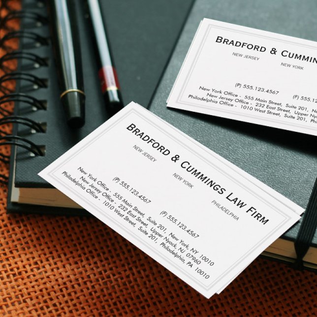 Traditionelles Vintages Firmenbüro Beruflich Visitenkarte (Von Creator hochgeladen)