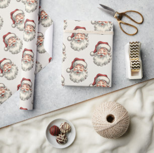 Traditionelles Vintages Katzenweihpapier Geschenkpapier