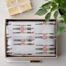 Traditionelles Weihnachtsgeschenk für Wasserfarben Seidenpapier