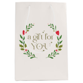 Traditionelles Weihnachtskreidegeschenk Mittlere Geschenktüte