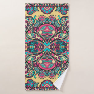 Traditionelles Ziergebirge Paisley Bandanna. Yo Badehandtuch