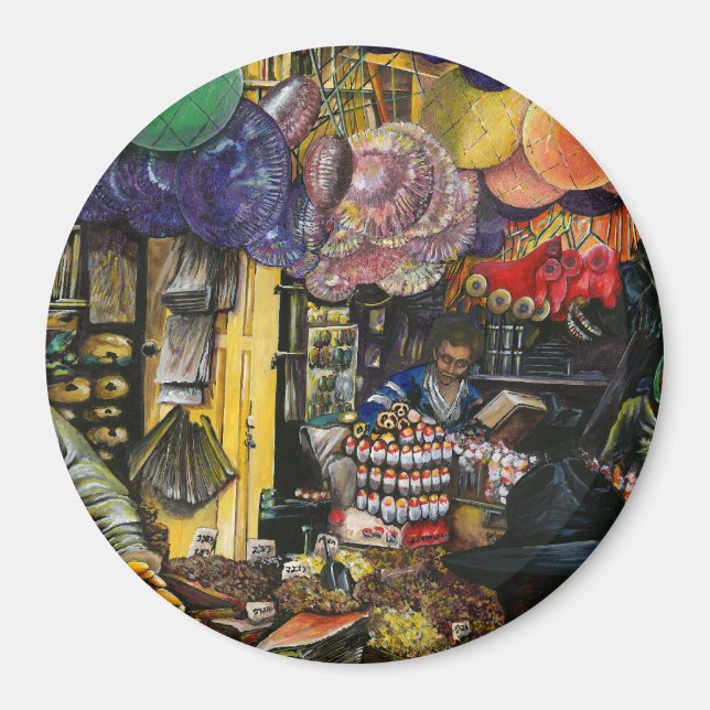 Traditionen des alten Handels, Jerusalem Magnet (Vorne)