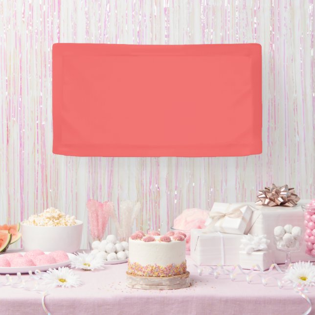 Traditionnel - Bannière rouge souple (Fête)