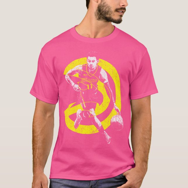 Trae Young (rot) T-Shirt (Vorderseite)