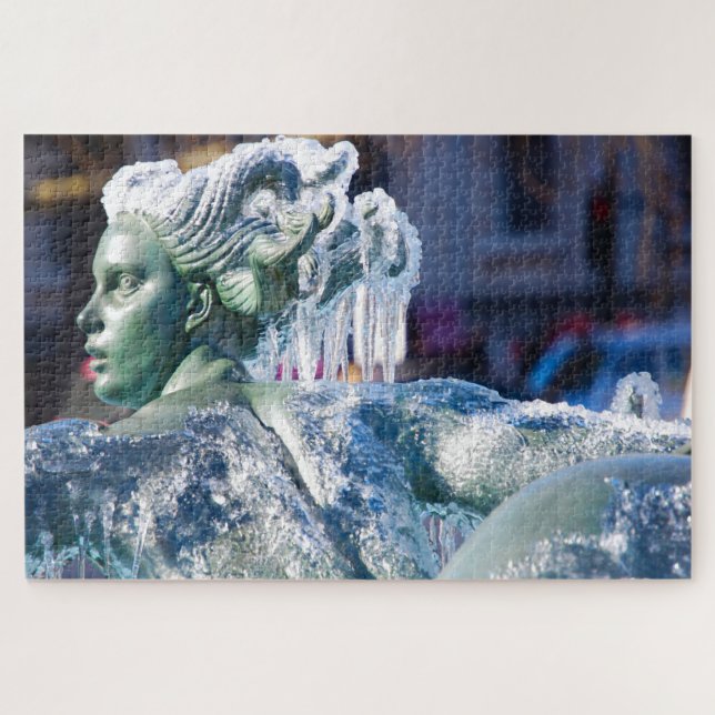 Trafalgar-Brunnen. (Horizontal)
