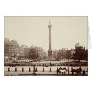 Trafalgar Carré, Londres (photo sépia)