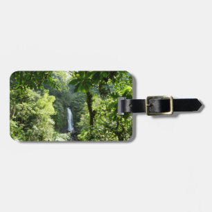 Trafalgar Falls Tropical Rainforest Fotografie Gepäckanhänger