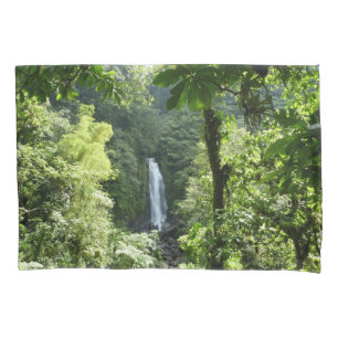 Trafalgar Falls Tropical Rainforest Fotografie Kissenbezug