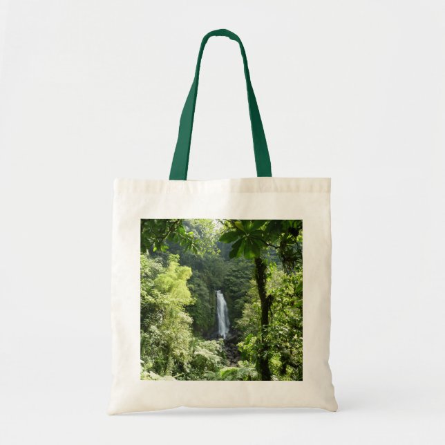 Trafalgar Falls Tropical Rainforest Fotografie Tragetasche (Vorne)