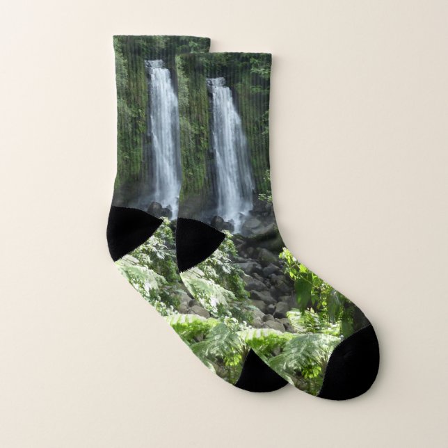 Trafalgar Falls Tropical Rainforest Photographie (Paire)