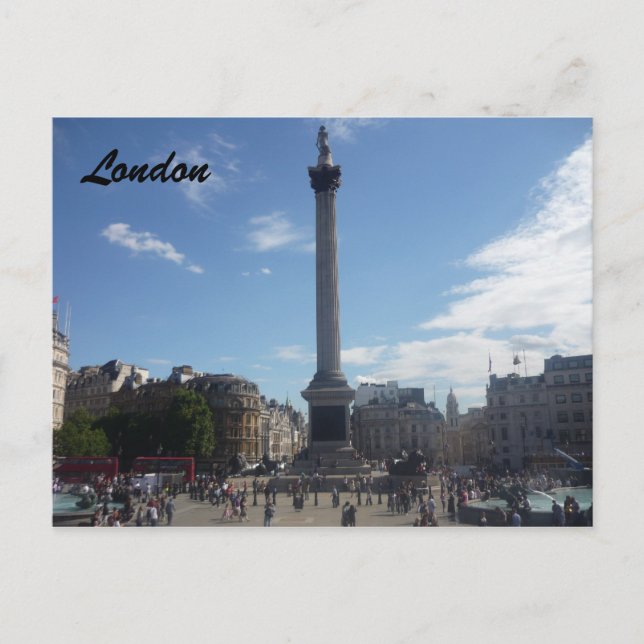 Trafalgar Postkarte (Vorderseite)