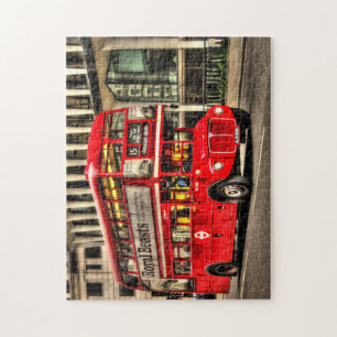Trafalgar Square London Double Decker Bus
