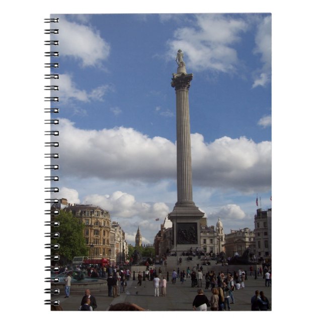 Trafalgar Square Spiral Notebook Notizblock (Vorderseite)