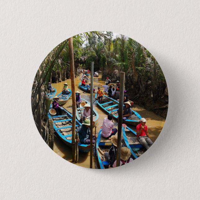 "Traffic Jam in Vietnam" Button (Vorderseite)