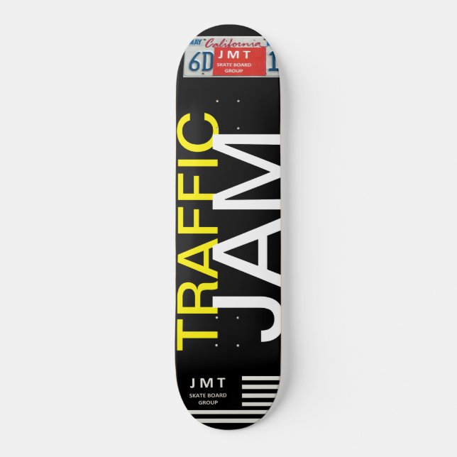 TRAFFIC JAM SKATEBOARDS / JMT USA (Vorderseite)