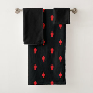 Traffic Lights Man Bath Handtuch Set