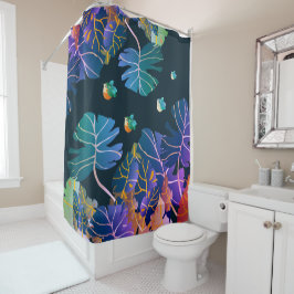 ...Trafoglie Duschvorhang