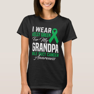 Trag Kelly Grün für meinen Opa Gallengangkrebs A T-Shirt