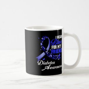 Trage Blau für meinen Freund T1d Diabetes-Bewussts Kaffeetasse