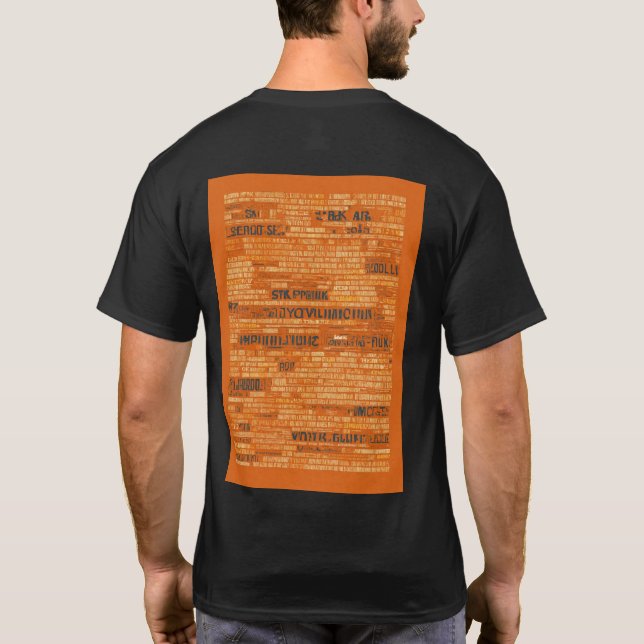 Trage deine Geschichte, rede deinen Stil T-Shirt (Rückseite)